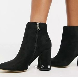 ASOS New London Rebel heeled ankle boots